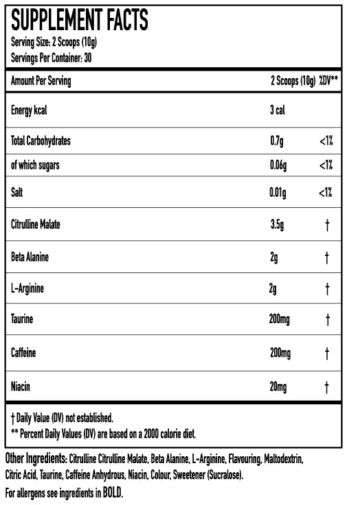 BROLIC - Pump & Pre - Workout